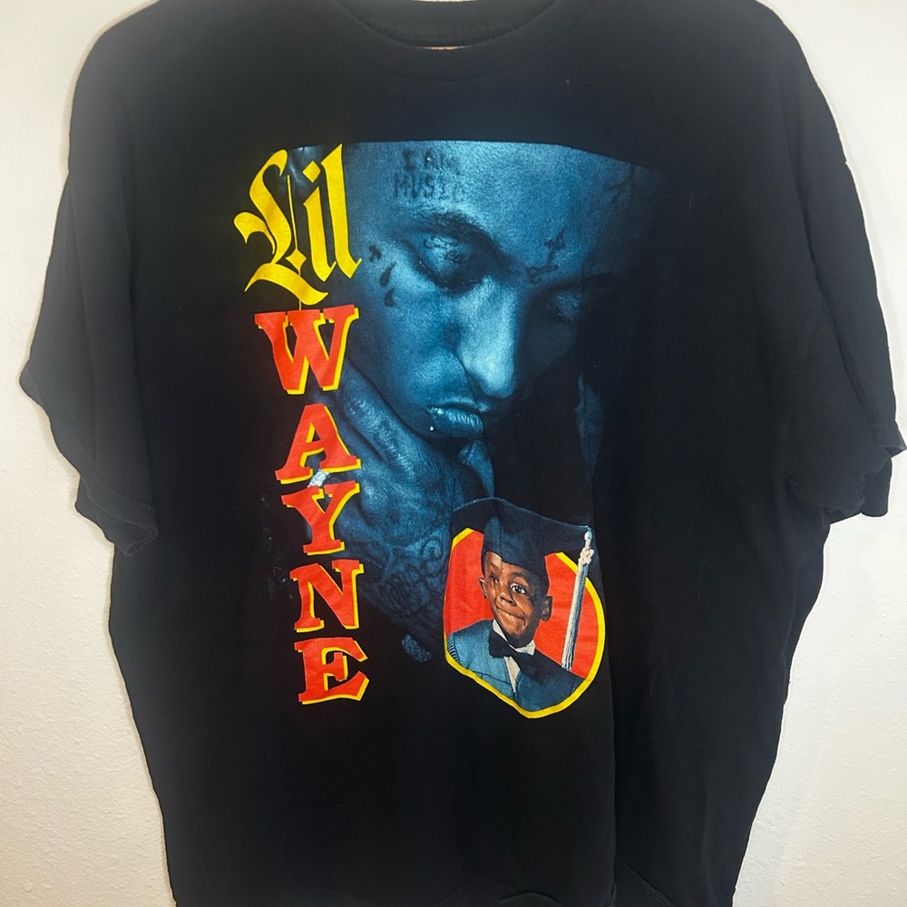 Lil Wayne Graphic Black T-Shirt